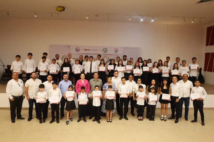 Escuela Municipal de Música de Navolato celebra recital de clausura