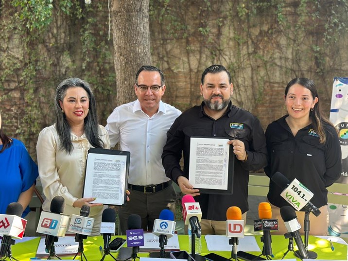 Firman convenio SUMA y Cepavif; buscan llegar a las nuevas generaciones