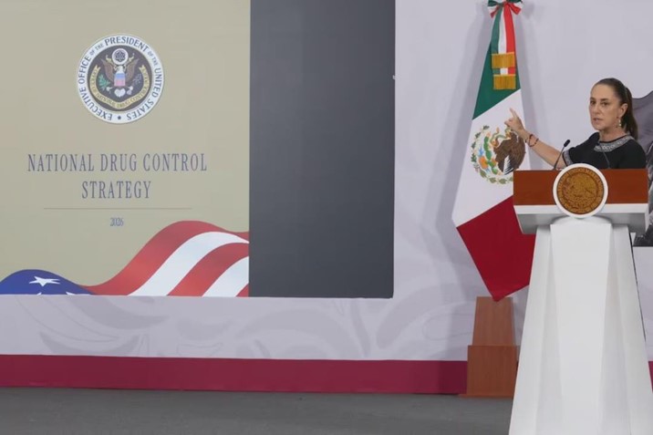 Sheinbaum presume baja de homicidios ante acusaciones de Trump