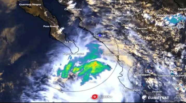 "Lorena" provocará lluvias en la zona centro y norte de Sinaloa: Juan Espinosa Luna